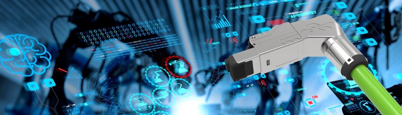 Açısal Büyük Dış Çaplı Aletsiz Saha Sonlandırma RJ45 Fişinin Uygulamaları